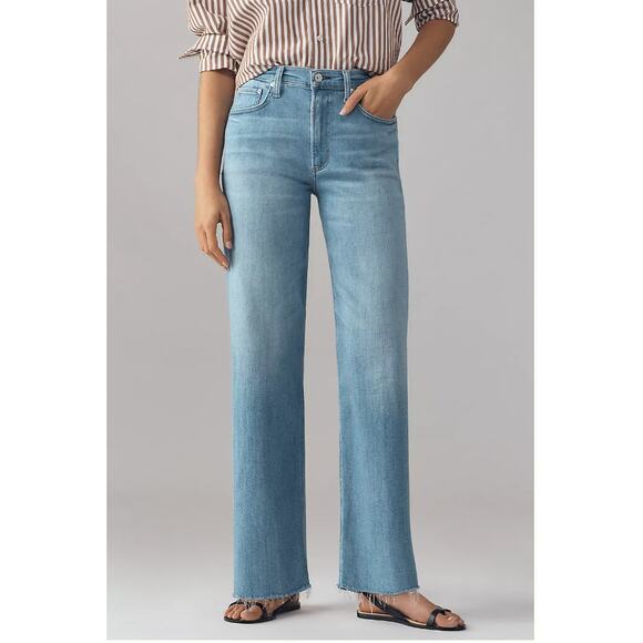 Citizens of Humanity Palma Petite High-Rise Straight-Leg Jeans 32 - Picture 1 of 6